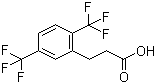 CAS # 302912-03-4, 2,5-Bis(trifluoromethyl)benzenepropanoic acid, 3-[2,5-Bis(Trifluoromethyl)phenyl]propanoic acid
