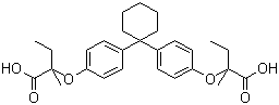 structure of CAS# 30299-08-2, Clinofibrate