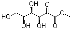 structure of CAS# 3031-98-9, 2-氧代-L-古洛糖酸甲酯