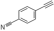 structure of CAS# 3032-92-6, 4-乙炔基苯甲腈
