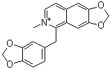 CAS # 30331-75-0, Escholamine, 5-(1,3-Benzodioxol-5-ylmethyl)-6-methyl-1,3-dioxolo[4,5-g]isoquinolinium