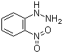 CAS # 3034-19-3, (2-Nitrophenyl)hydrazine, 1-Hydrazino-2-nitrobenzene, 2-Hydrazino-1-nitrobenzene, o-(Hydrazino)nitrobenzene