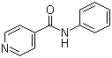 structure of CAS# 3034-31-9, N-苯基-4-吡啶甲酰胺