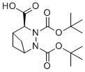 CAS # 3034241-44-3, (S)-2,3-Bis(tert-butoxycarbonyl)-2,3-diazabicyclo[3.1.1]heptane-4-carboxylic acid, (4S)-2,3-bis[(2-methylpropan-2-yl)oxycarbonyl]-2,3-diazabicyclo[3.1.1]heptane-4-carboxylic acid