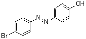 structure of CAS# 3035-94-7, 4-Bromo-4'-hydroxyazobenzene