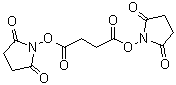 structure of CAS# 30364-60-4, N,N'-(丁二酰二氧基)二琥珀酰亚胺
