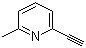 structure of CAS# 30413-58-2, 2-乙炔基-6-甲基吡啶