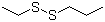 Ethyl propyl disulphide molecular structure (CAS 30453-31-7)