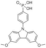 CAS # 3046309-17-2, MeO-PhPACz, (4-(3,6-Dimethoxy-9H-carbazol-9-yl)phenyl)phosphonic acid
