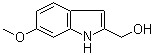 structure of CAS# 30464-85-8, 6-甲氧基-1H-吲哚-2-甲醇