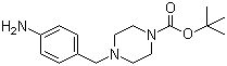 CAS # 304897-49-2, 4-(4-Aminobenzyl)piperazine-1-carboxylic acid tert-butyl ester