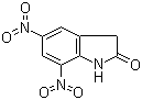 structure of CAS# 30490-21-2, 5,7-二硝基氧化吲哚