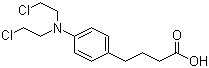 structure of CAS# 305-03-3, 苯丁酸氮芥