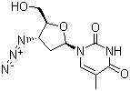 structure of CAS# 30516-87-1, 齐多夫定
