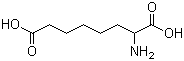DL-alpha-Aminosuberic acid molecular structure (CAS 3054-07-7)