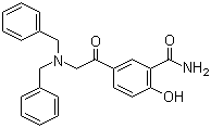 structure of CAS# 30566-92-8, 5-(N,N-二苄基氨基乙酰)水杨酰胺