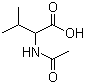 structure of CAS# 3067-19-4, N-乙酰-DL-缬氨酸