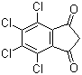 CAS 登录号：30675-13-9, 4,5,6,7-四氯茚满-1,3-二酮