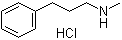 CAS # 30684-07-2, N-Methyl-3-phenylpropylammonium chloride