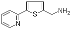 structure of CAS# 306934-92-9, 5-(2-吡啶基)噻吩-2-甲胺