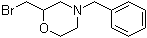 structure of CAS# 306935-00-2, 2-(Bromomethyl)-4-(phenylmethyl)morpholine