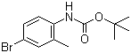 CAS # 306937-14-4, tert-Butyl N-(4-bromo-2-methylphenyl)carbamate