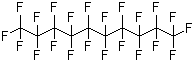 structure of CAS# 307-45-9, 全氟癸烷
