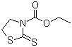 2-Thioxo-3-thiazolidinecarboxylic acid ethyl ester molecular structure (CAS 30760-40-8)