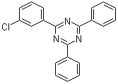structure of CAS# 307929-32-4, 2-(3-氯苯基)-4,6-二苯基-1,3,5-三嗪