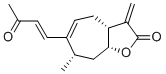 CAS # 30890-35-8, 8-epi-Xanthatin, (3aR,7S,8aR)-7-methyl-3-methylidene-6-[(E)-3-oxobut-1-enyl]-4,7,8,8a-tetrahydro-3aH-cyclohepta[b]furan-2-one