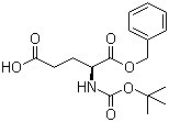 structure of CAS# 30924-93-7, Boc-L-Glutamic acid 1-benzyl ester