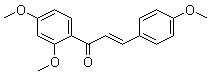 CAS 登录号：30925-62-3, (E)-2',4,4'-三甲氧基查耳酮