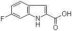 CAS 登录号：3093-97-8, 6-氟吲哚-2-羧酸