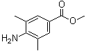 CAS # 3095-48-5, 4-Amino-3,5-dimethylbenzoic acid methyl ester, Methyl 4-amino-3,5-dimethylbenzoate