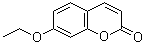 structure of CAS# 31005-02-4, 7-乙氧基-2H-1-苯并吡喃-2-酮