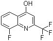 structure of CAS# 31009-31-1, 8-氟-4-羟基-2-(三氟甲基)喹啉