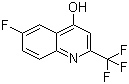 structure of CAS# 31009-34-4, 6-氟-4-羟基-2-(三氟甲基)喹啉