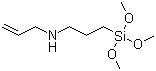 structure of CAS# 31024-46-1, 3-(N-烯丙基氨基)丙基三甲氧基硅烷