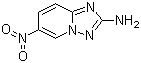 structure of CAS# 31040-15-0, 6-Nitro-[1,2,4]triazolo[1,5-a]pyridin-2-amine