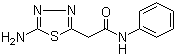 CAS # 310420-47-4, 5-Amino-N-phenyl-1,3,4-thiadiazole-2-acetamide