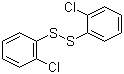 structure of CAS# 31121-19-4, 2,2'-二氯二苯二硫醚