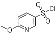 structure of CAS# 312300-42-8, 6-(甲氧基)-3-吡啶磺酰氯