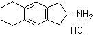 CAS # 312753-53-0, 5,6-Diethyl-2,3-dihydro-1H-inden-2-amine hydrochloride