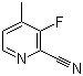 structure of CAS# 312904-99-7, 3-氟-4-甲基吡啶-2-甲腈