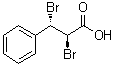 CAS # 31357-31-0, (alphaR,betaS)-rel-alpha,beta-Dibromobenzenepropanoic acid, NSC 176177, erythro-2,3-Dibromo-3-phenylpropionic acid