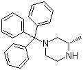 (S)-4-N-Trityl-2-methylpiperazine molecular structure (CAS 313657-75-9)