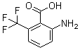 structure of CAS# 314-46-5, 2-氨基-6-三氟甲基苯甲酸