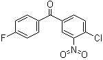 CAS # 31431-16-0, 4-Chloro-4'-fluoro-3-nitrobenzophenone, (4-Chloro-3-nitrophenyl)(4-fluorophenyl)-methanone