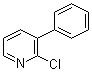structure of CAS# 31557-57-0, 2-氯-3-苯基吡啶