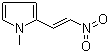 structure of CAS# 3156-50-1, 1-Methyl-2-(2-nitroethenyl)-pyrrole